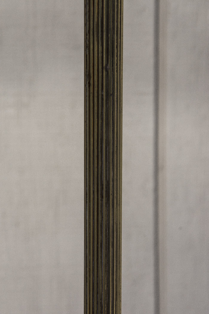 Brass-Tone Floor Lamp