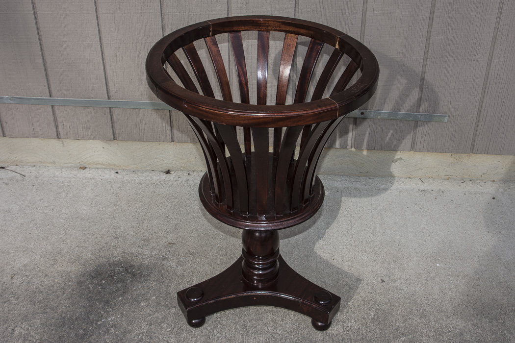 Wood Plant Stand
