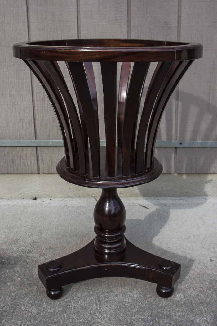 Wood Plant Stand