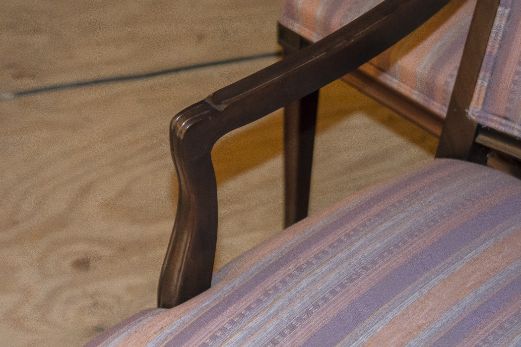 Set of Three Hickory Armchairs