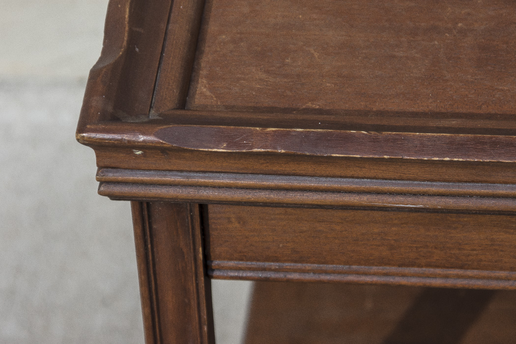 Chippendale Style Gallery Top Accent Table