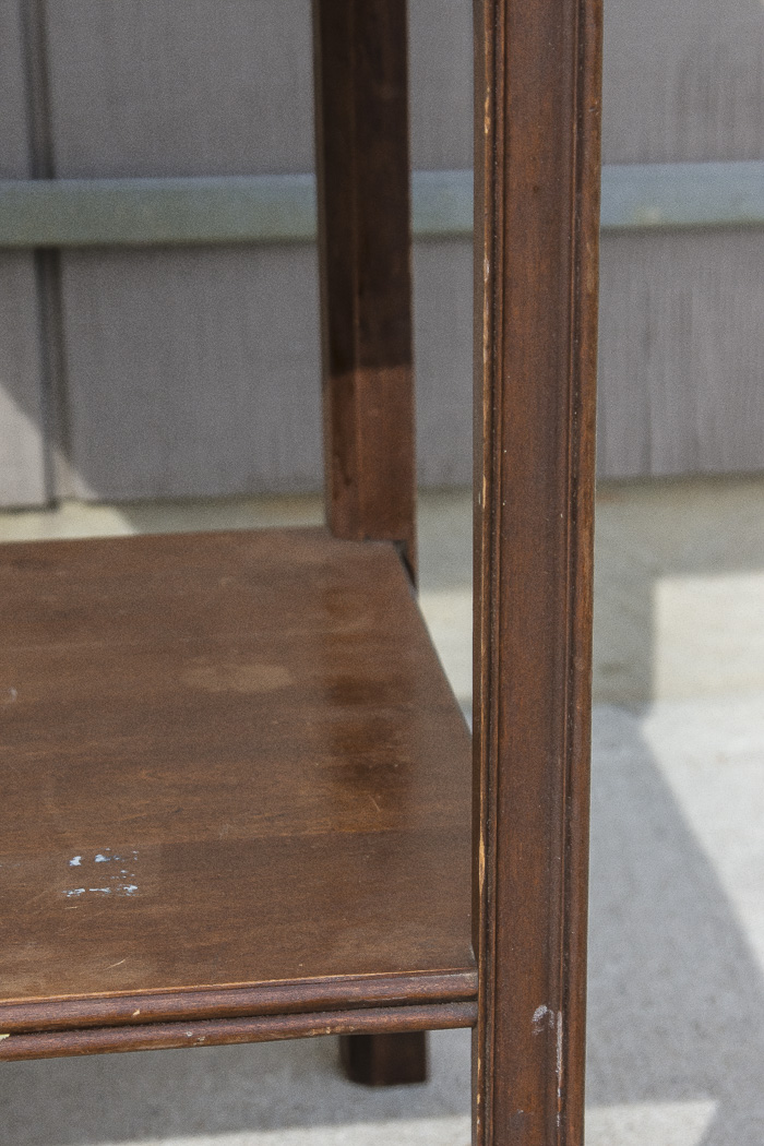 Chippendale Style Gallery Top Accent Table