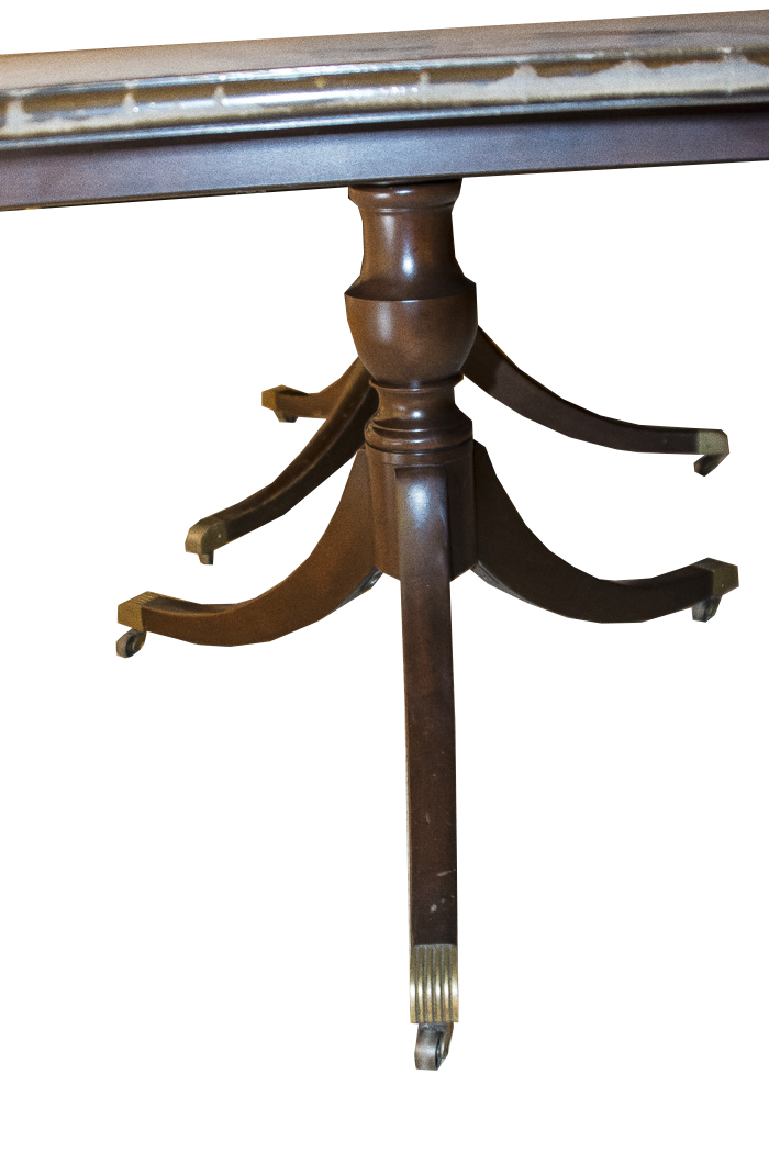 Vintage Double Pedestal Dining Table by Kittinger