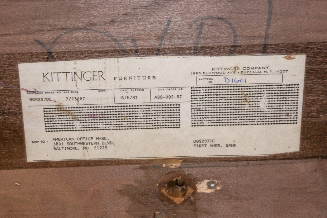 Vintage Double Pedestal Dining Table by Kittinger