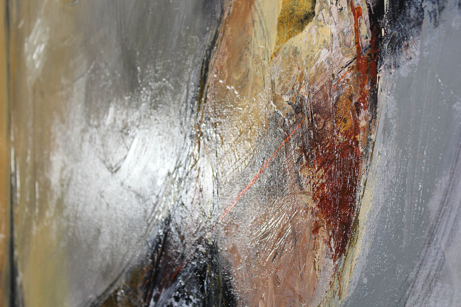 Jolie Harris Large Original Oil on Canvas “Macchiato”