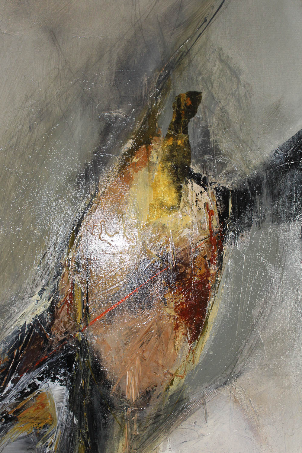 Jolie Harris Large Original Oil on Canvas “Macchiato”