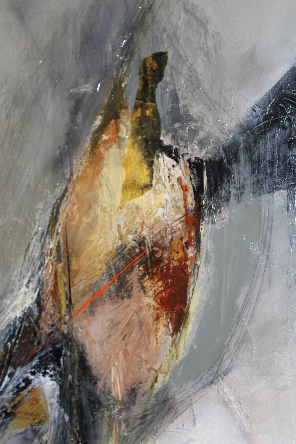 Jolie Harris Large Original Oil on Canvas “Macchiato”