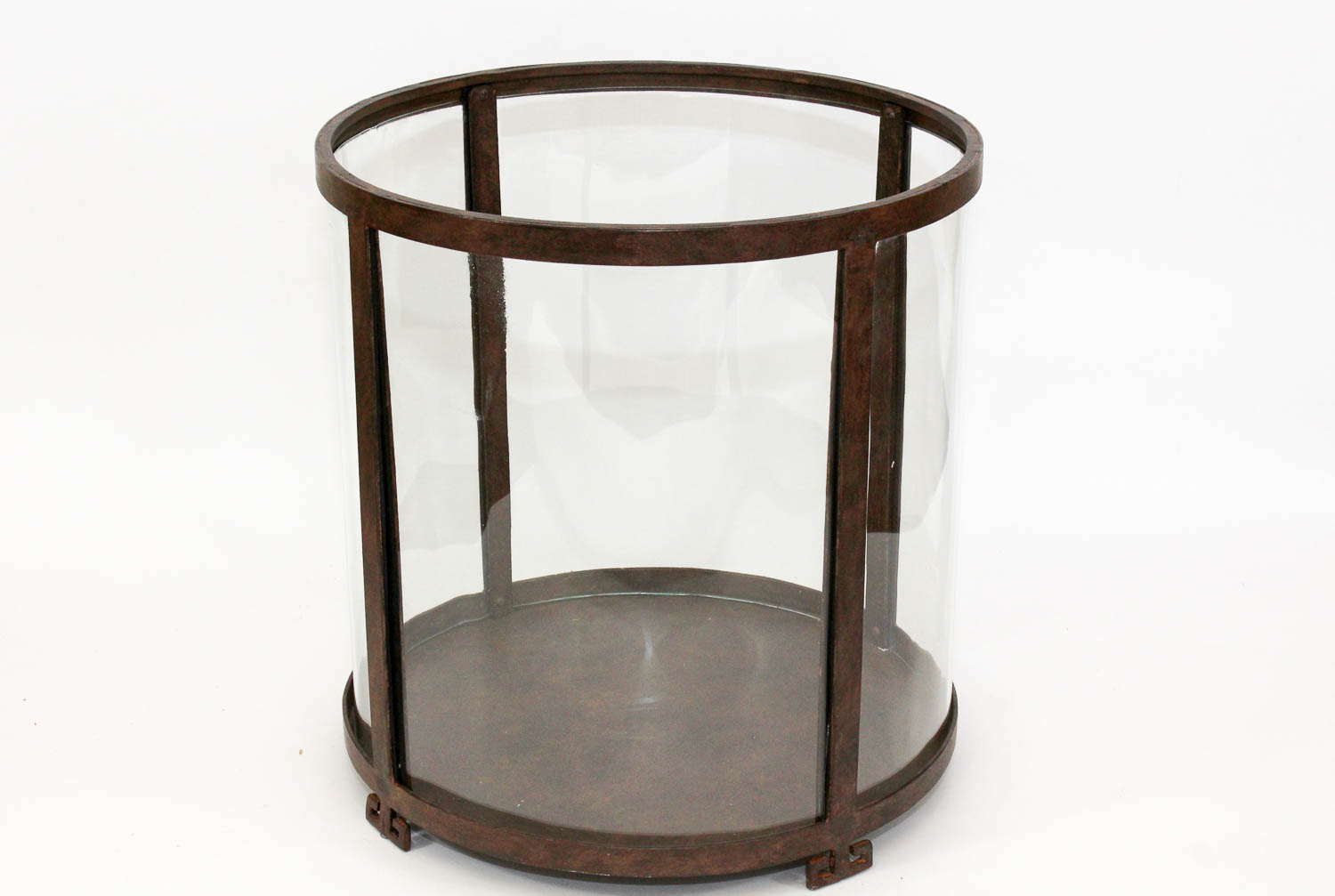 Large Glass Decor Container