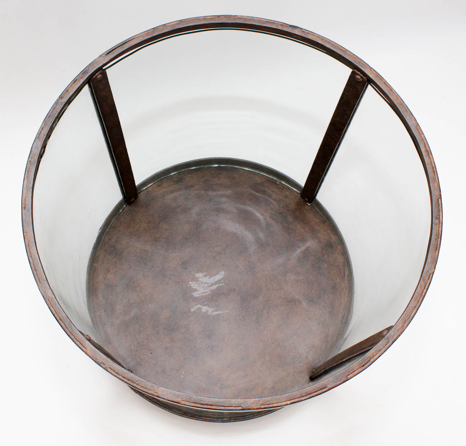 Large Glass Decor Container