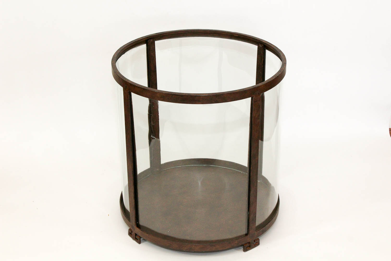 Large Glass Decor Container