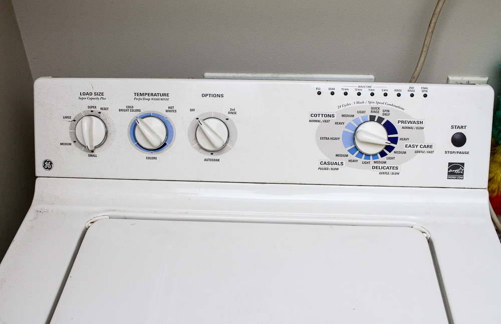 GE Energy Star Top Loading Washer
