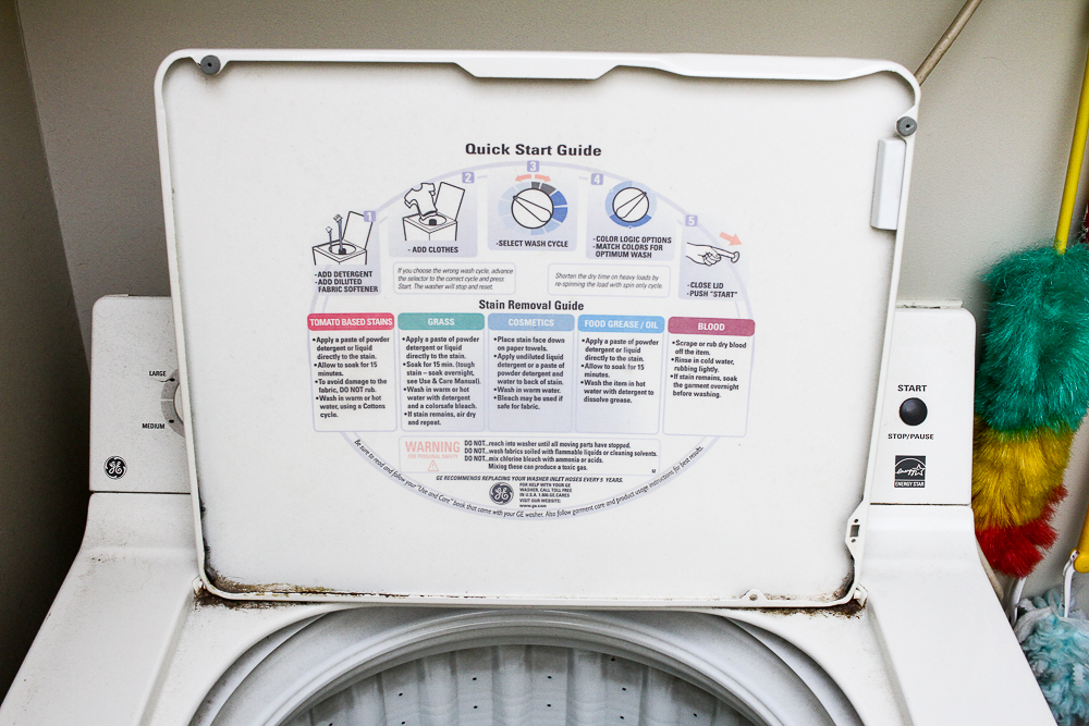 GE Energy Star Top Loading Washer