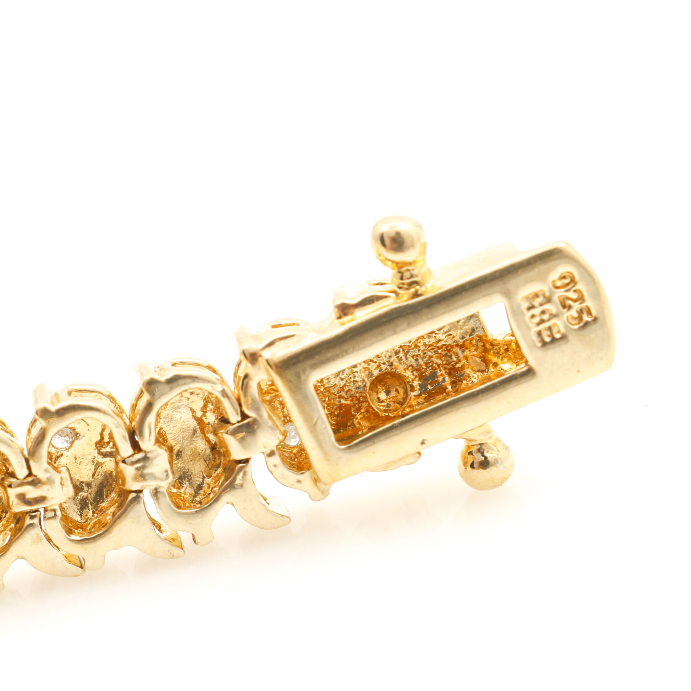 Sterling Silver Diamond and Gemstone Bracelets