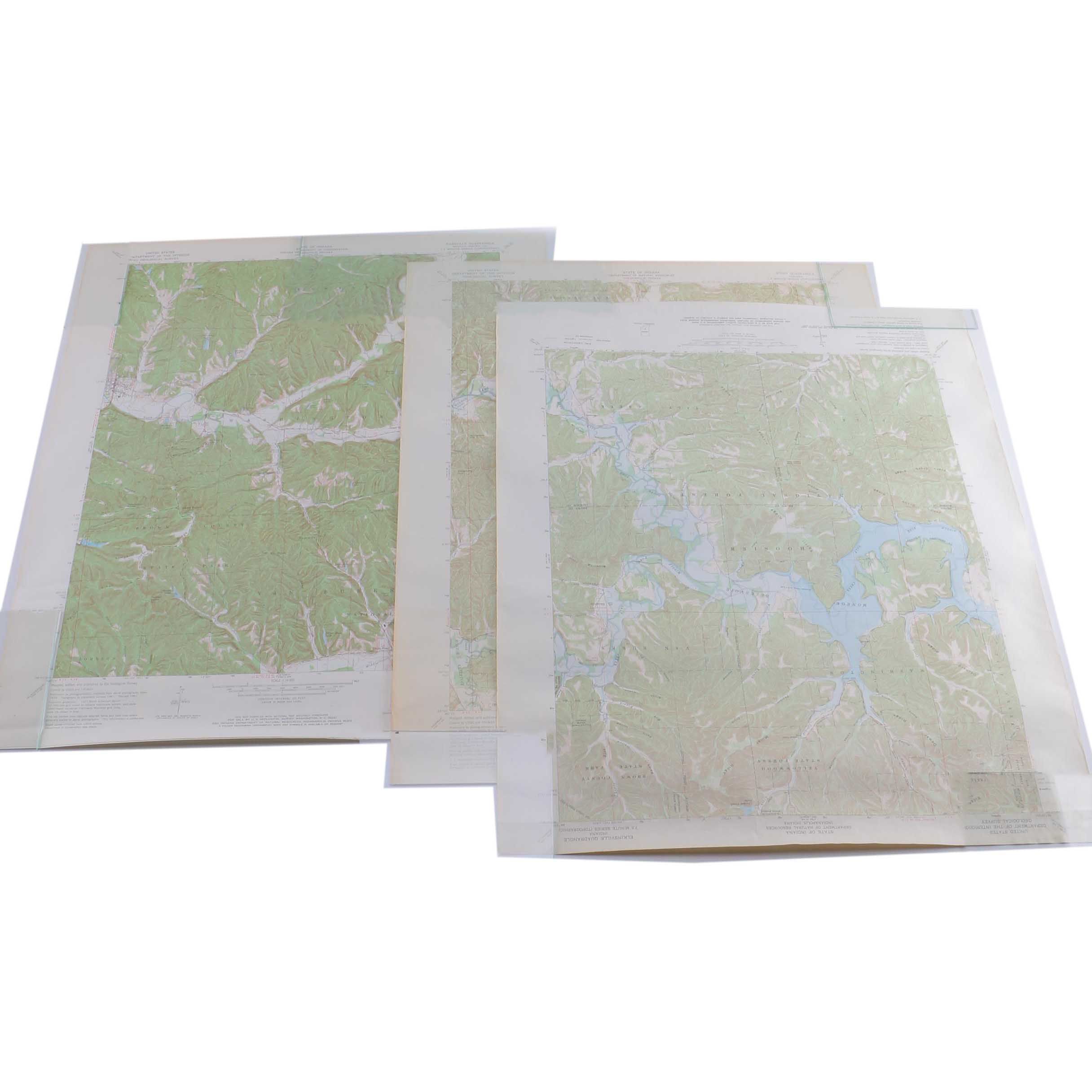 Topographic Maps of Indiana