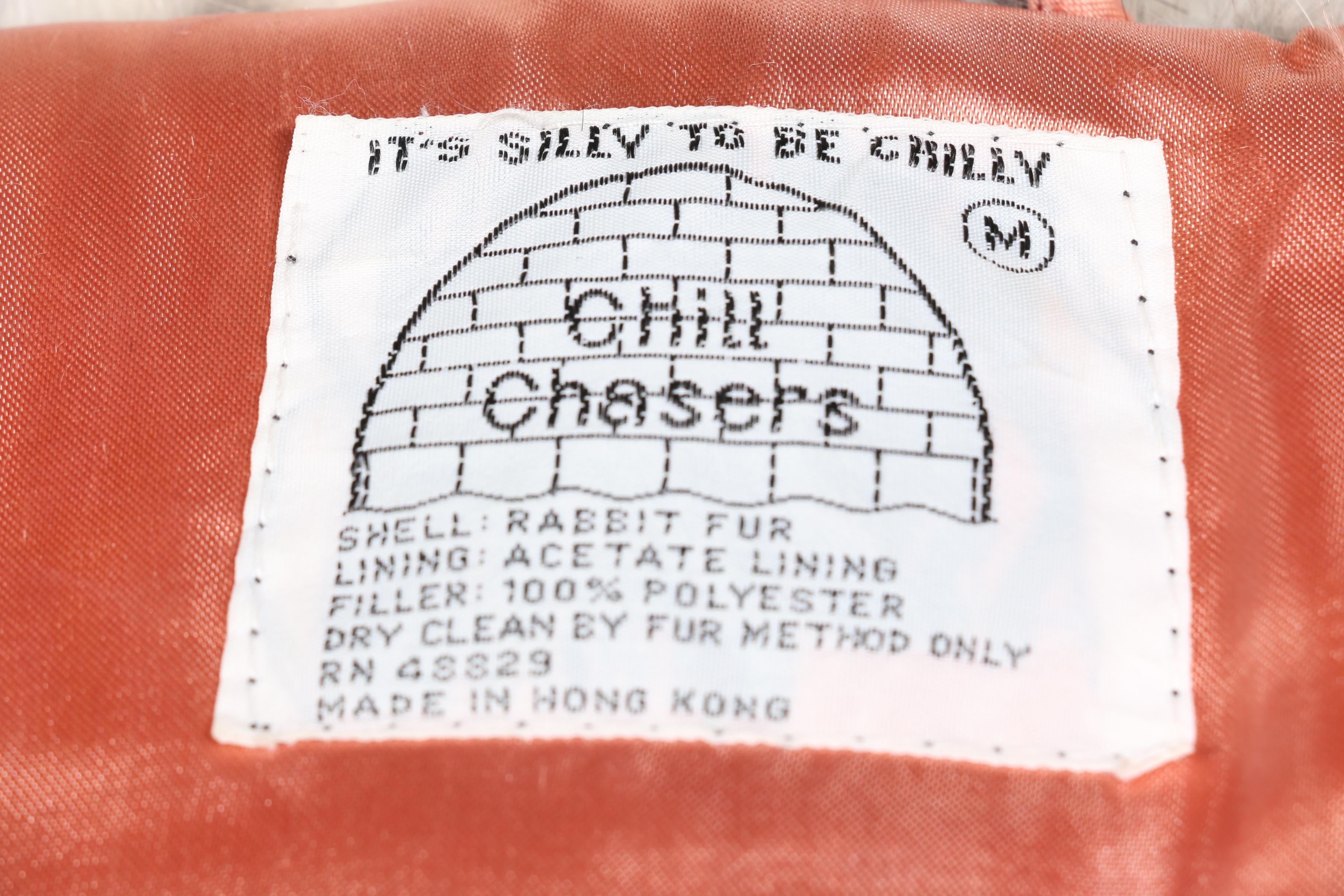 Chill Chasers Rabbit Fur Coat