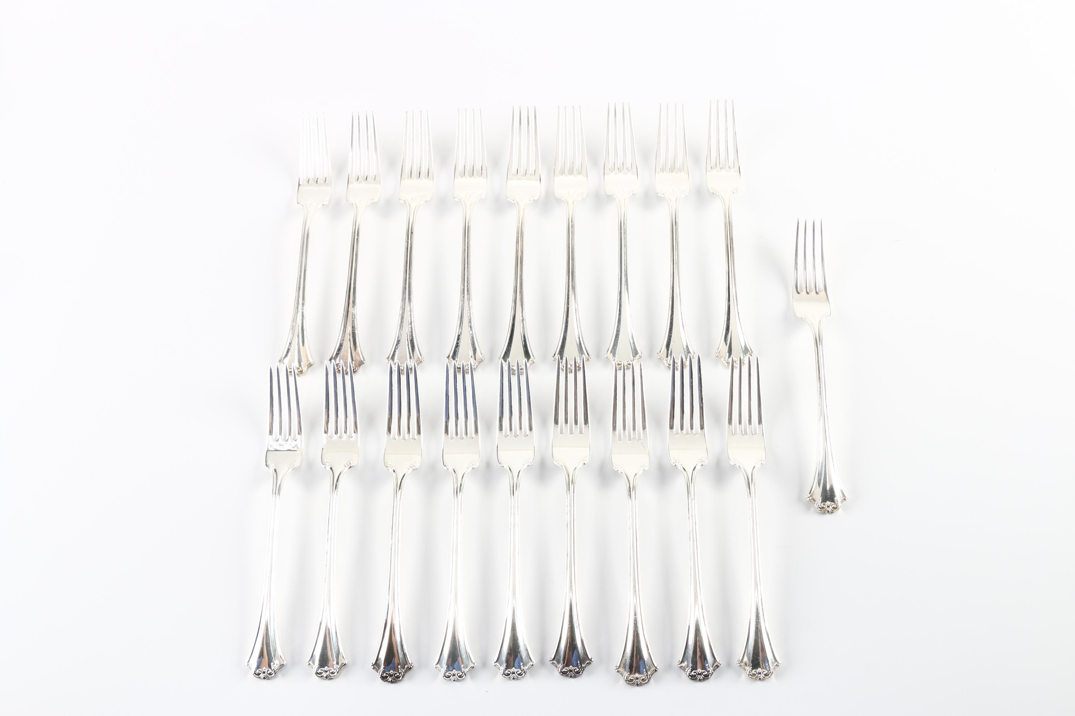 Reed & Barton Silver Plate "Country French" Flatware