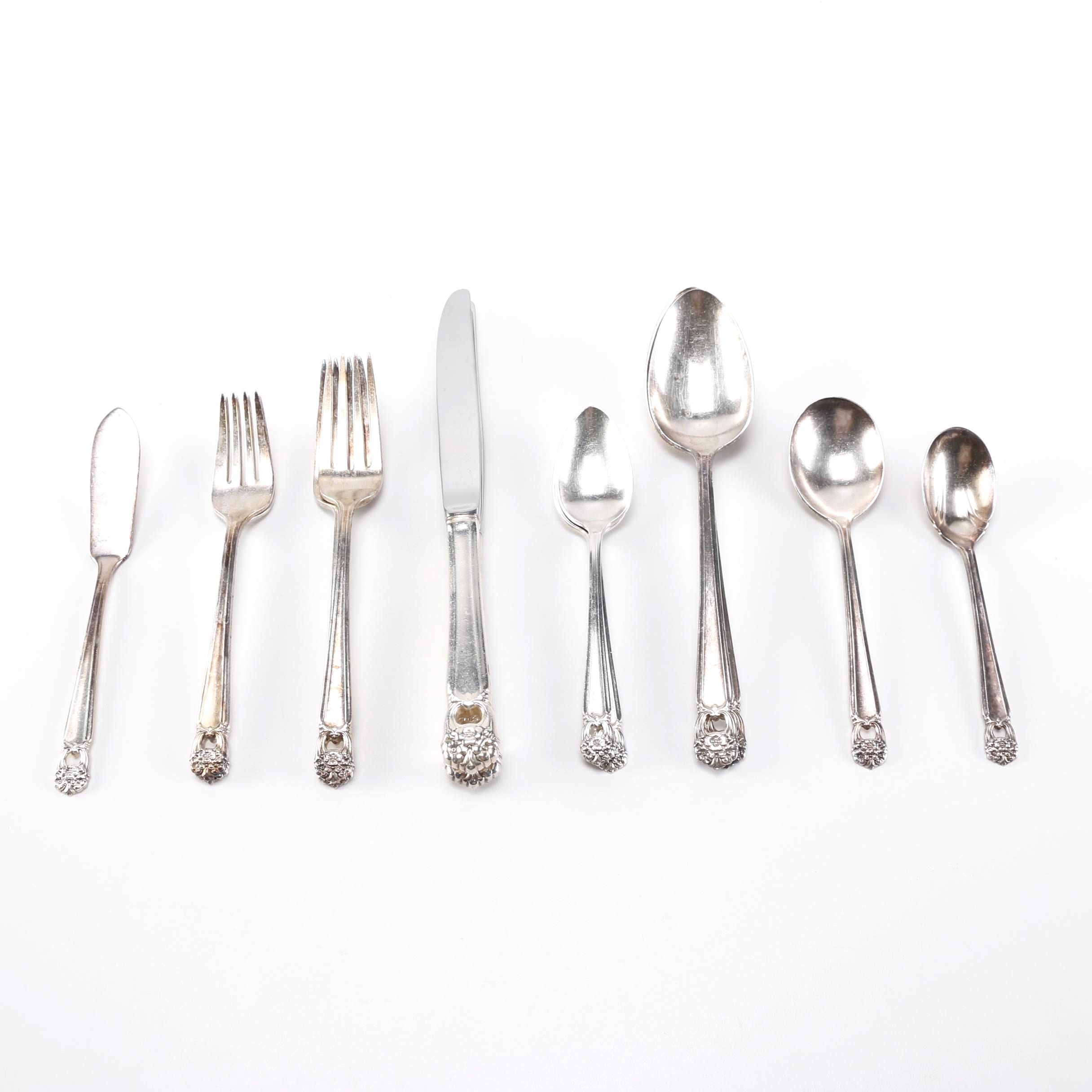 1847 Rogers Bros. "Eternally Yours"  Silver Plate Flatware