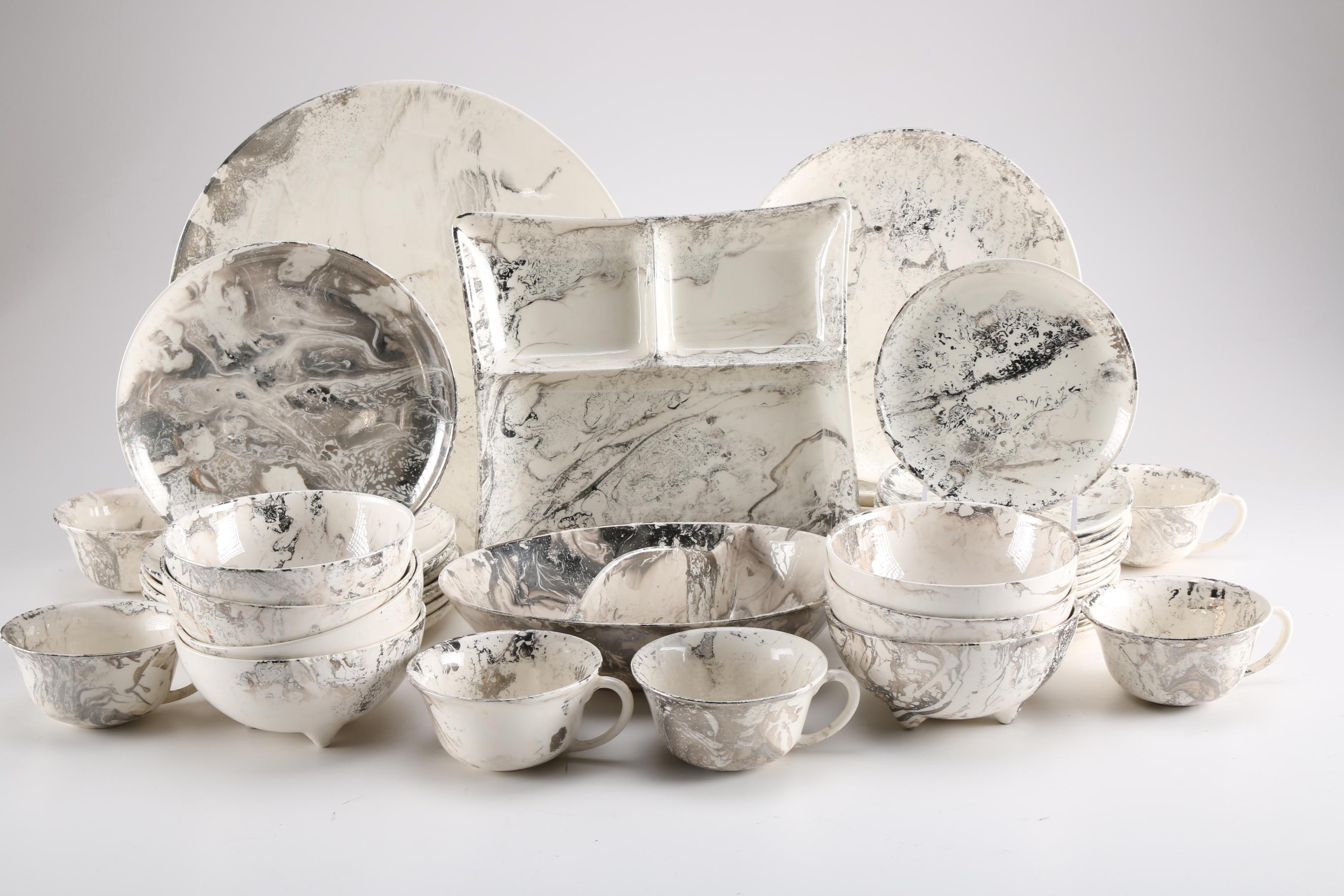 Sascha Brastoff "Surf Ballet" China