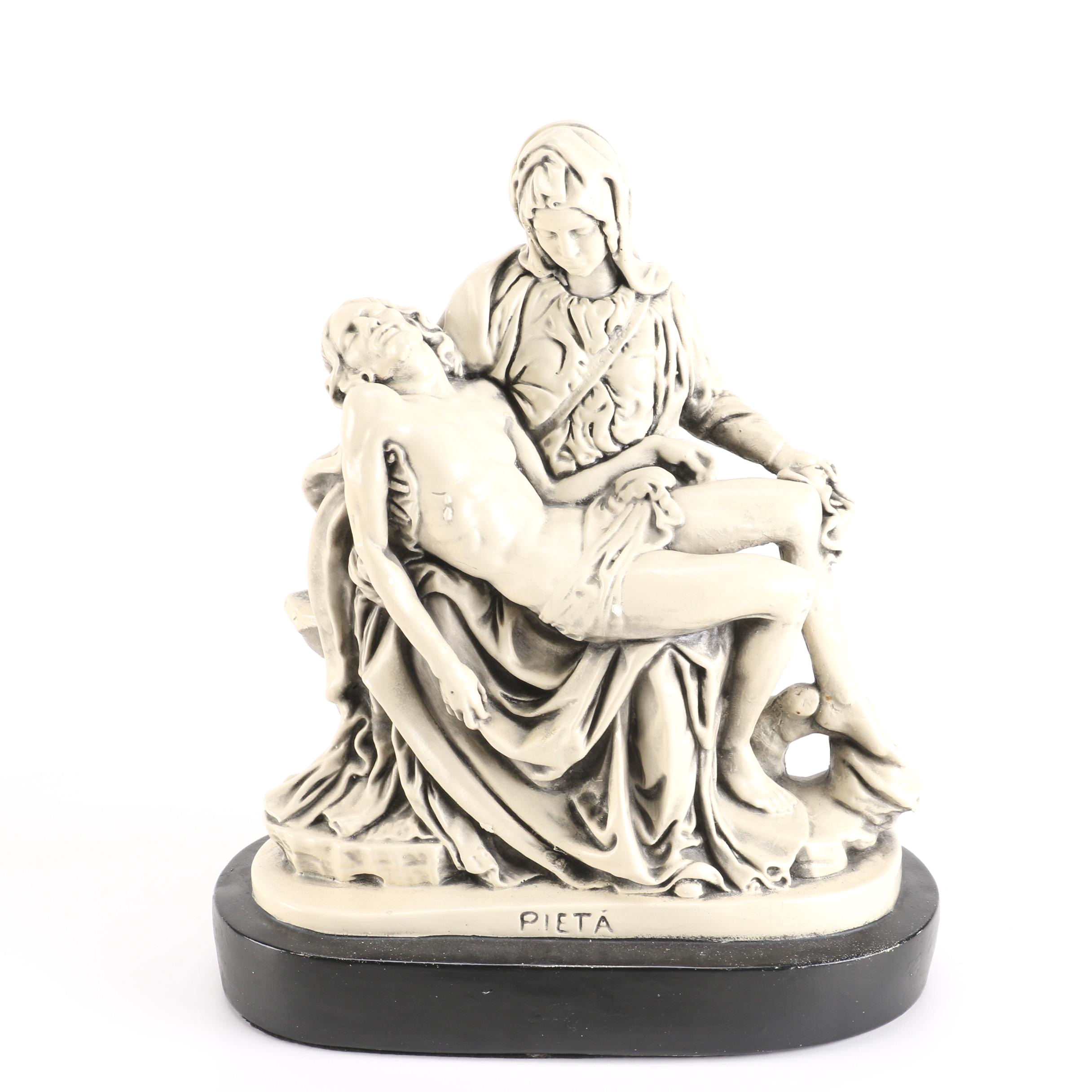 Mid-Century Marwal Industries Chalkware "Pietà" Reproduction