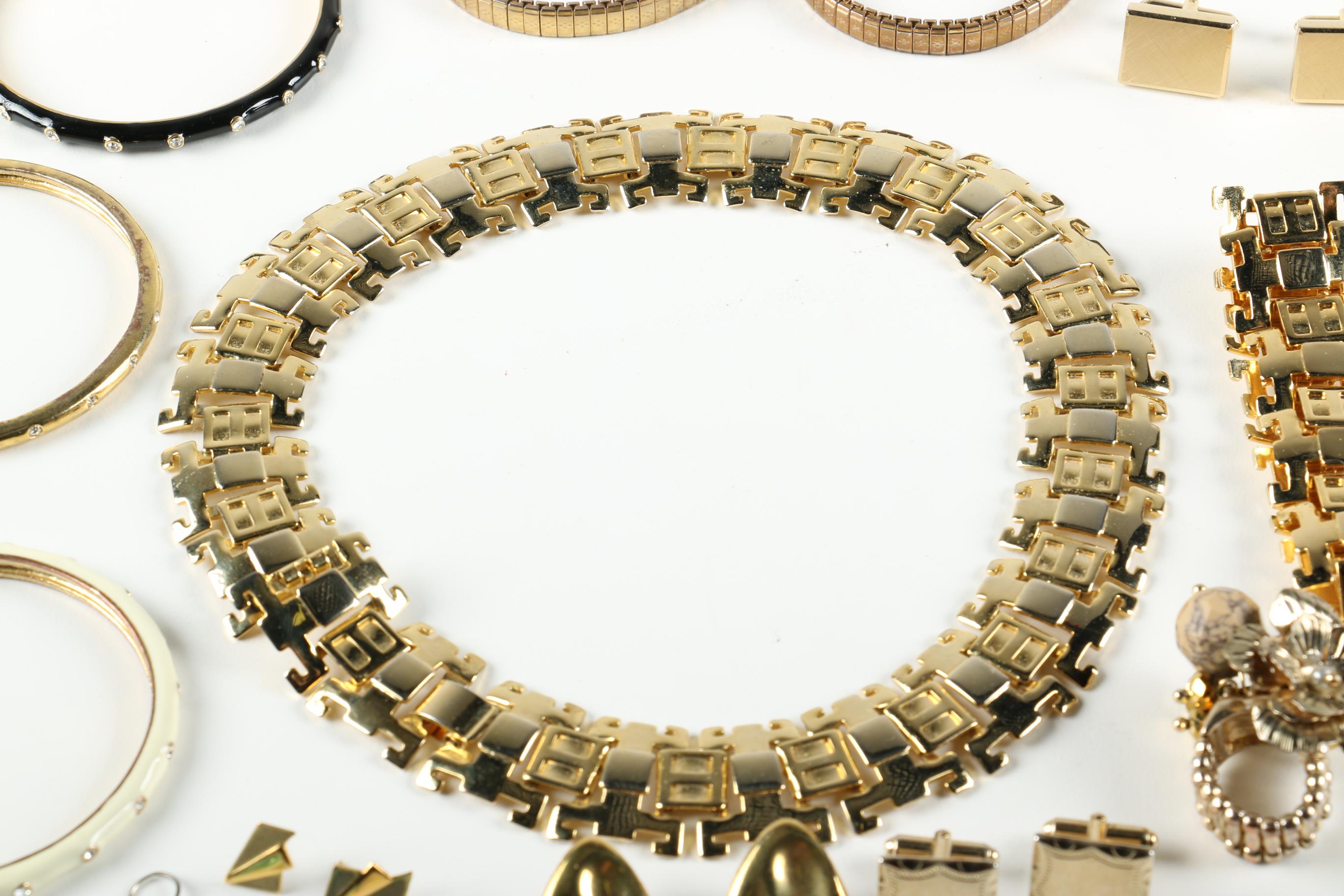 Gold Toned Accent Jewelry Assortment