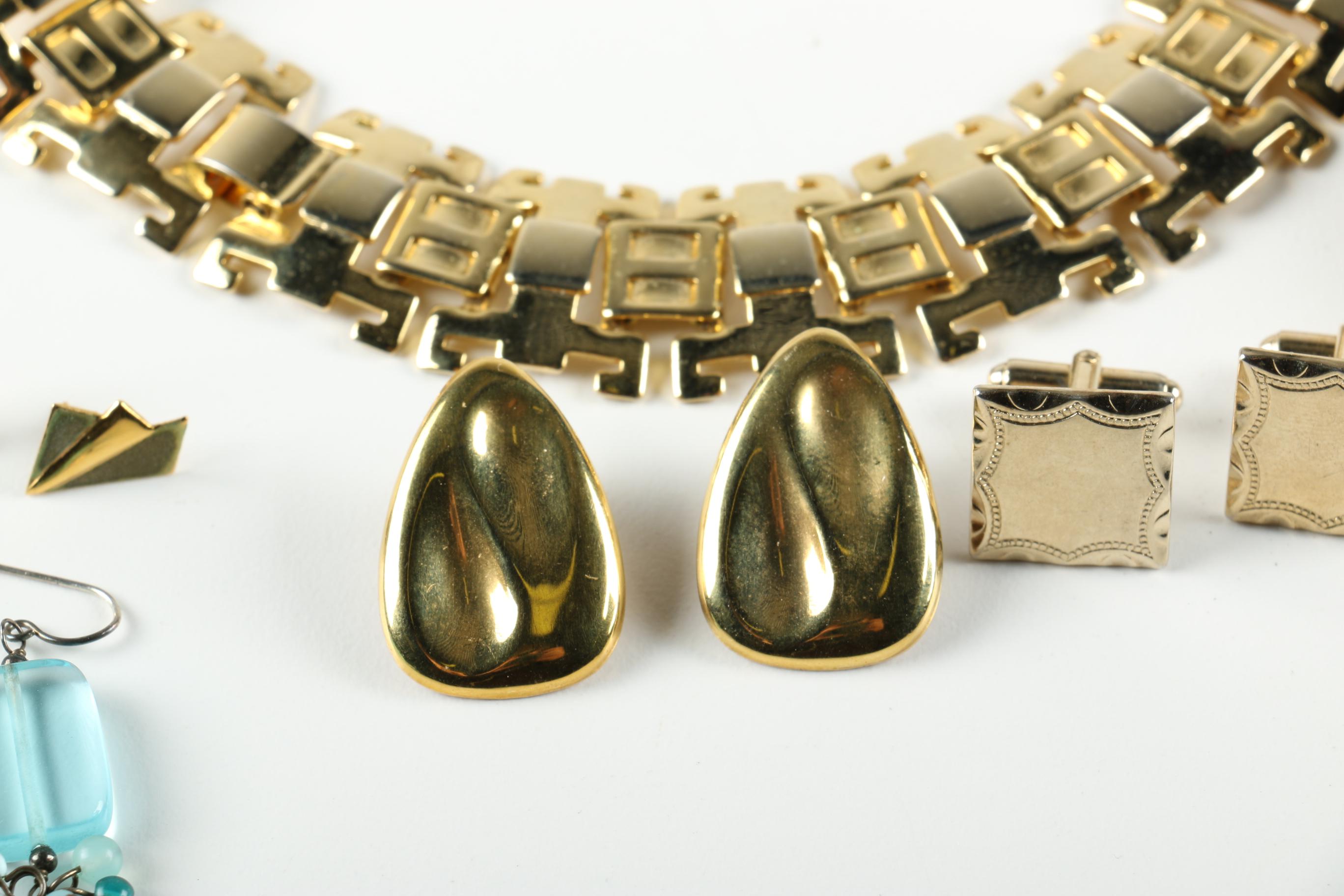 Gold Toned Accent Jewelry Assortment