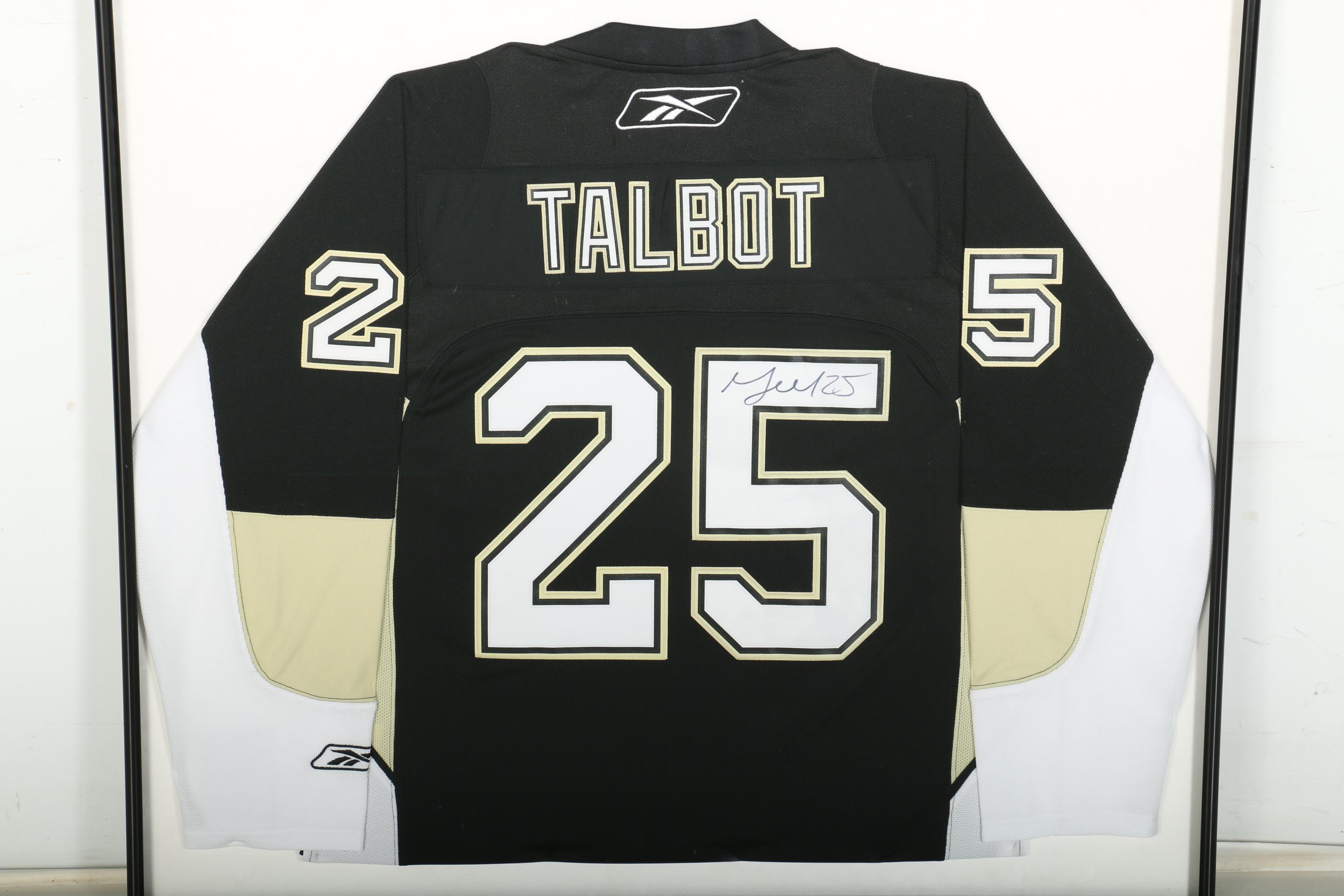 Autographed Maxime Talbot Jersey