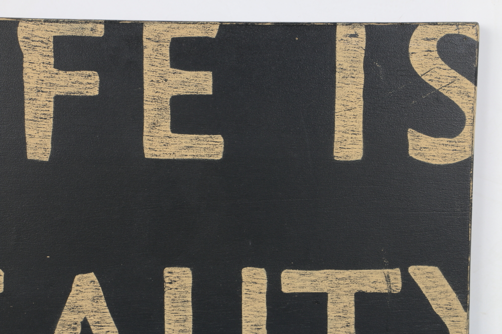 Sugarboo Designs Giclee Prints on Panel of Text Art