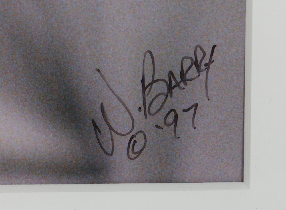 Framed Lithograph of Tiger Woods