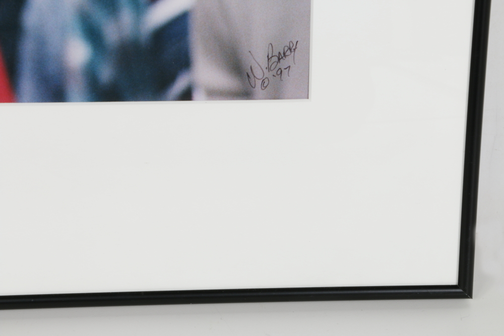 Framed Lithograph of Tiger Woods