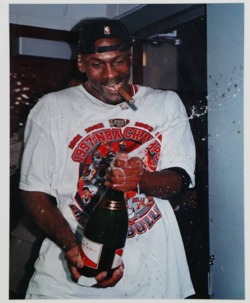 Framed Michael Jordan Print