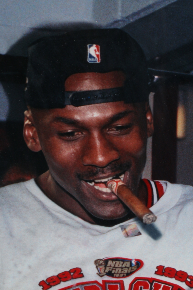 Framed Michael Jordan Print