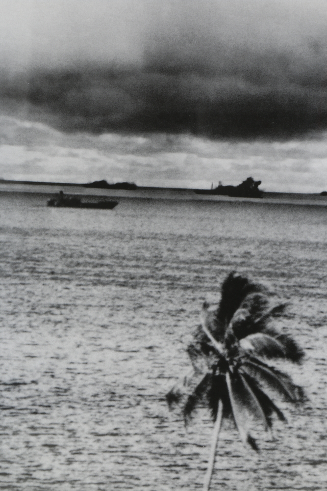 Offset Lithograph After Photo of Bikini Atoll Test