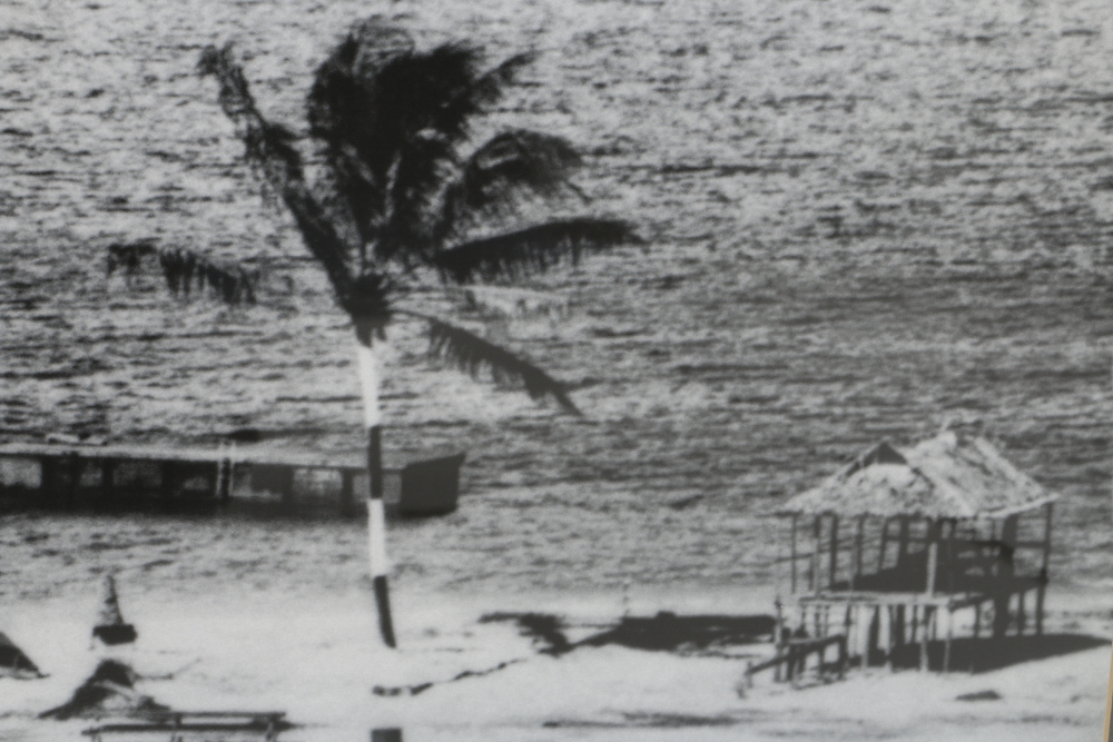 Offset Lithograph After Photo of Bikini Atoll Test