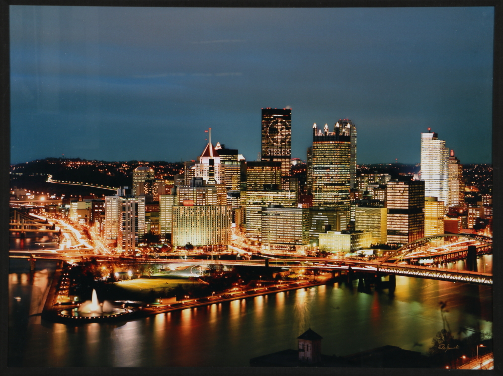 Ron Janoski Digital Print After Pittsburgh Skyline Photograph