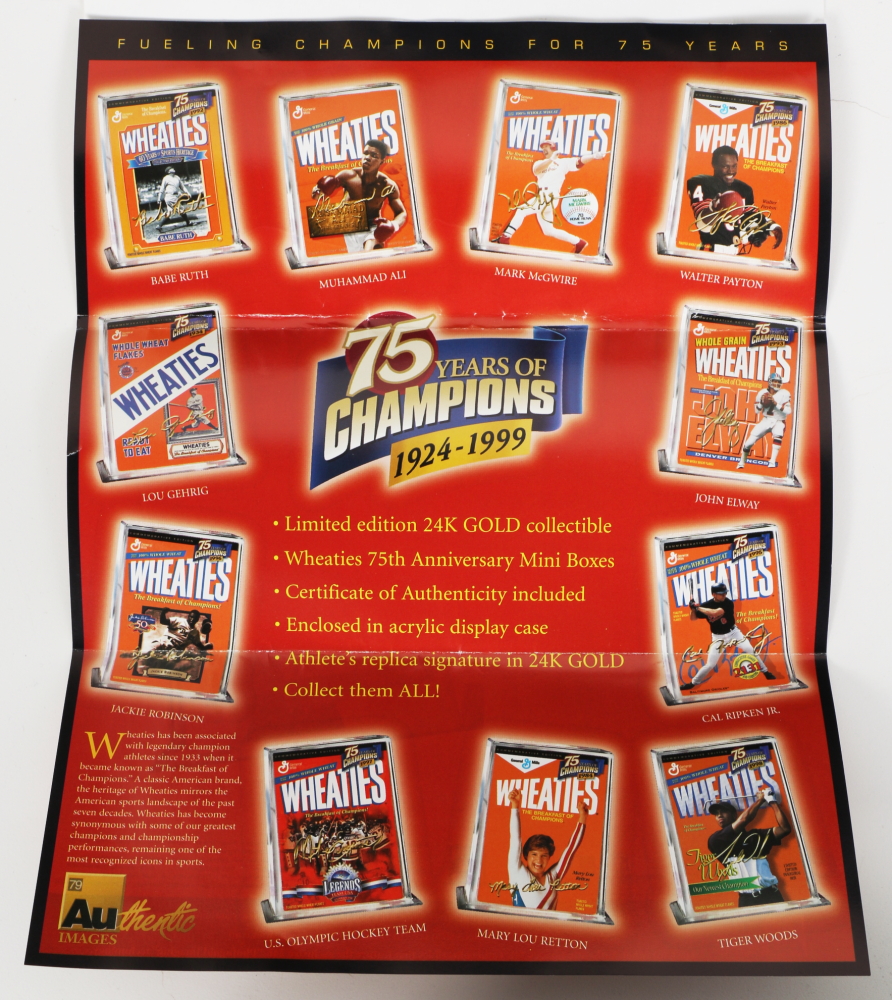 Wheaties Athletes of the Century Limited Edition Collection