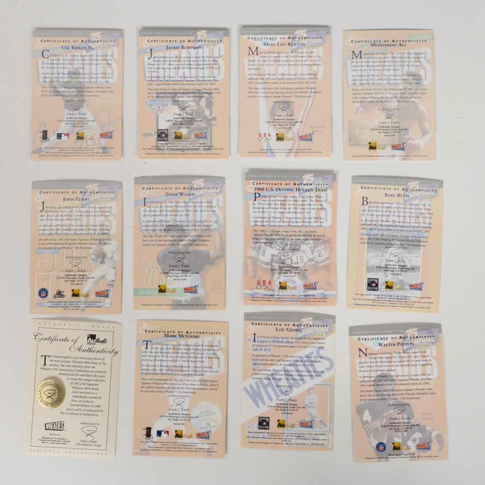 Wheaties Athletes of the Century Limited Edition Collection