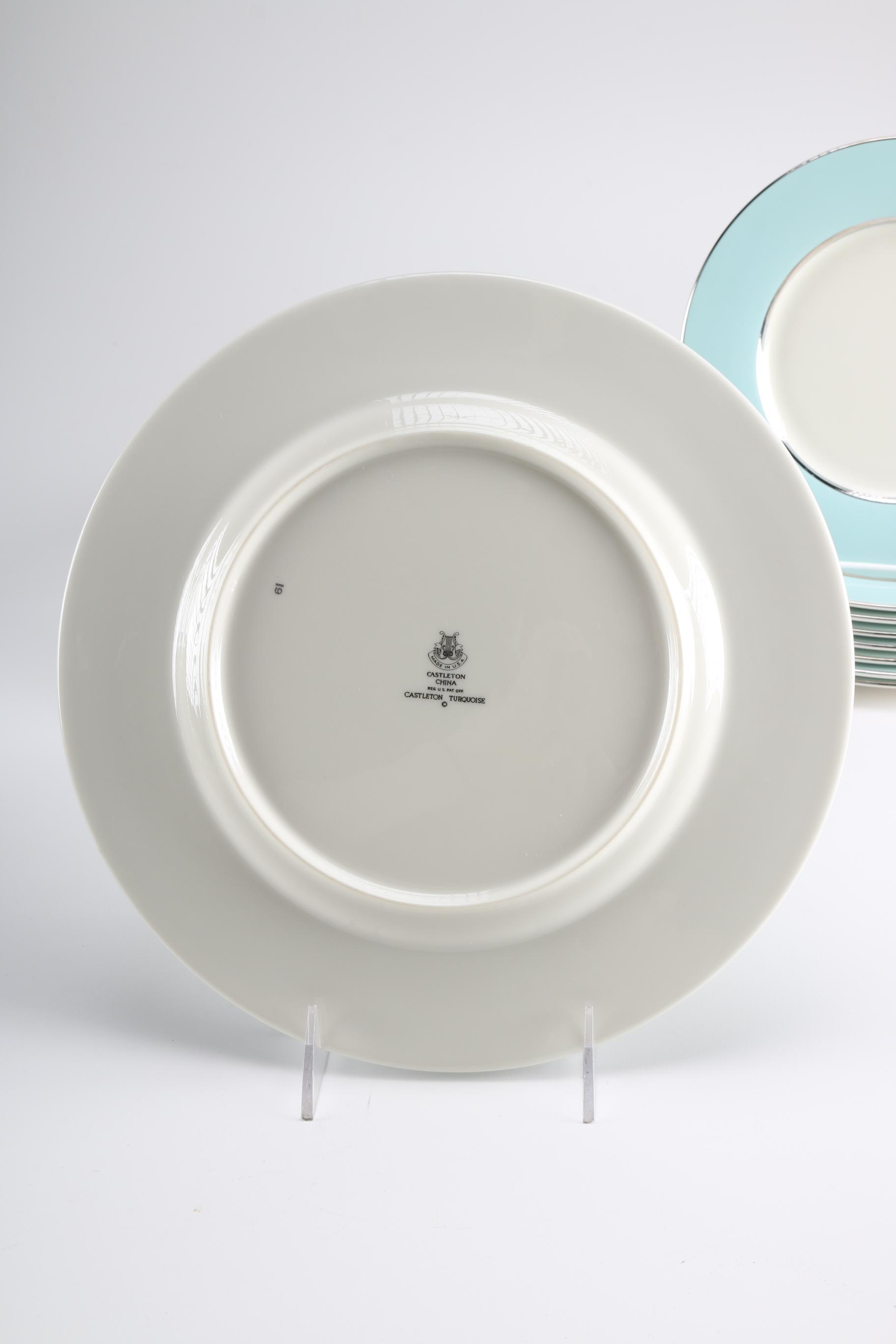 Castleton "Castleton Turquoise" China