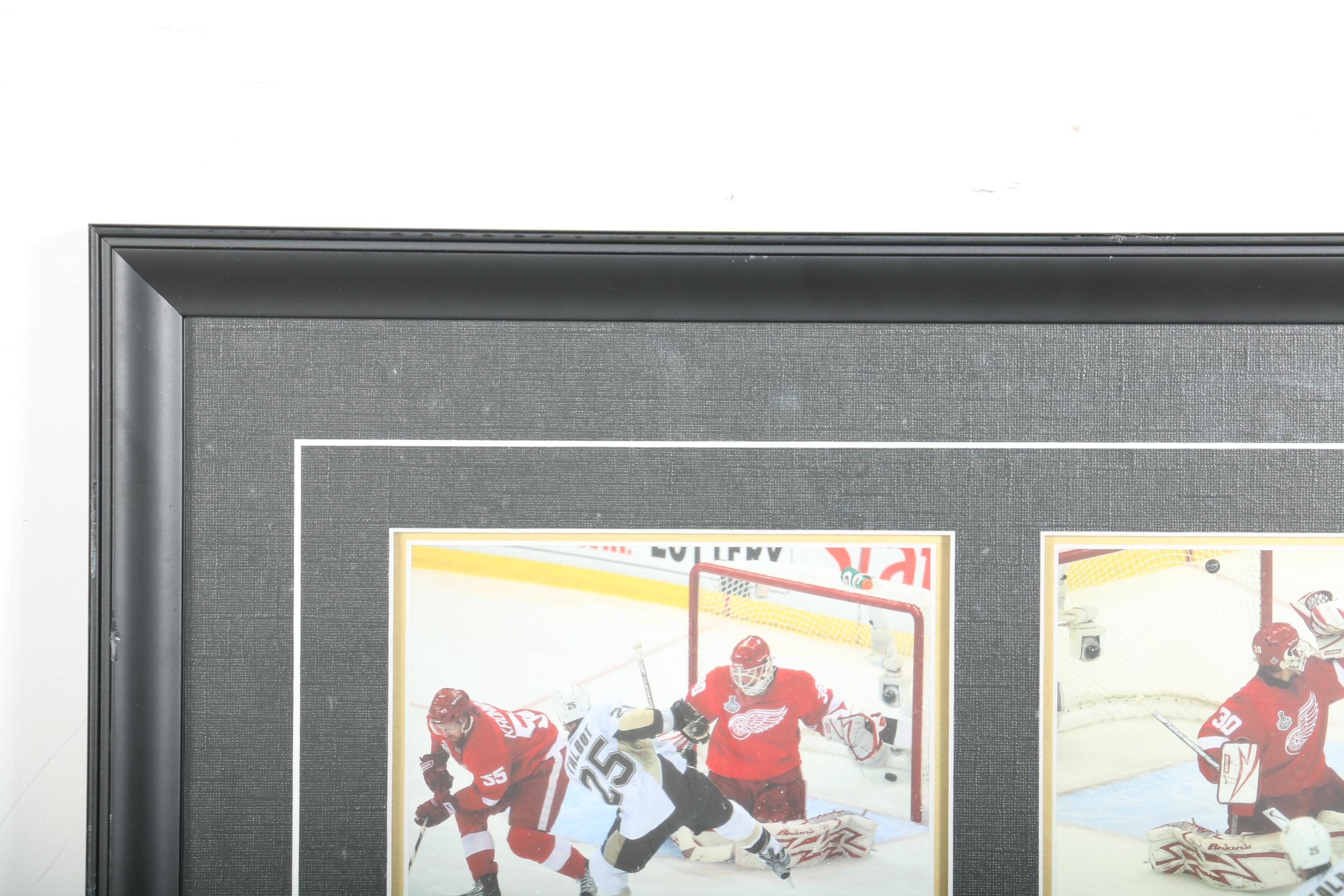 Maxime Talbot Penguins Signed Puck