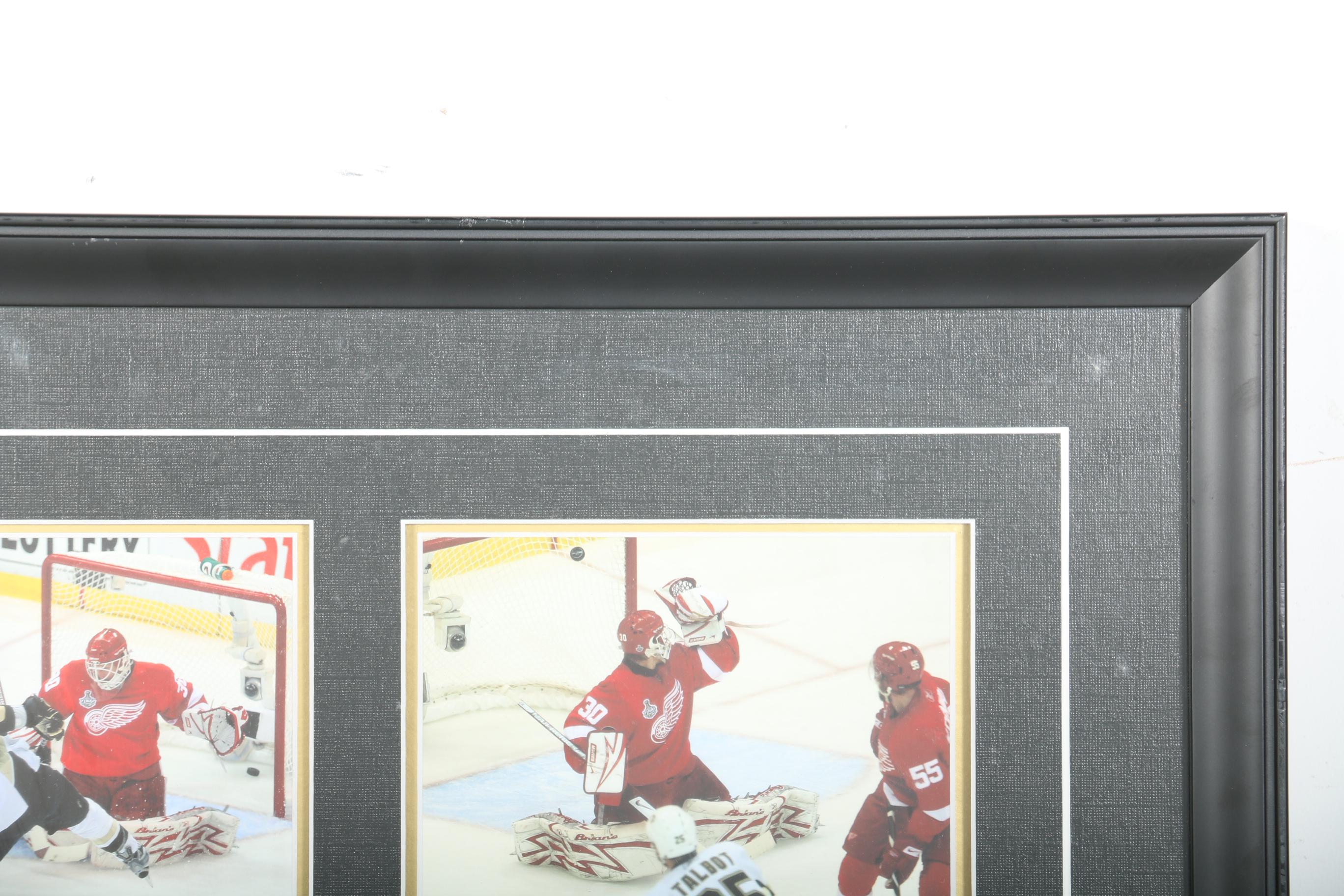 Maxime Talbot Penguins Signed Puck