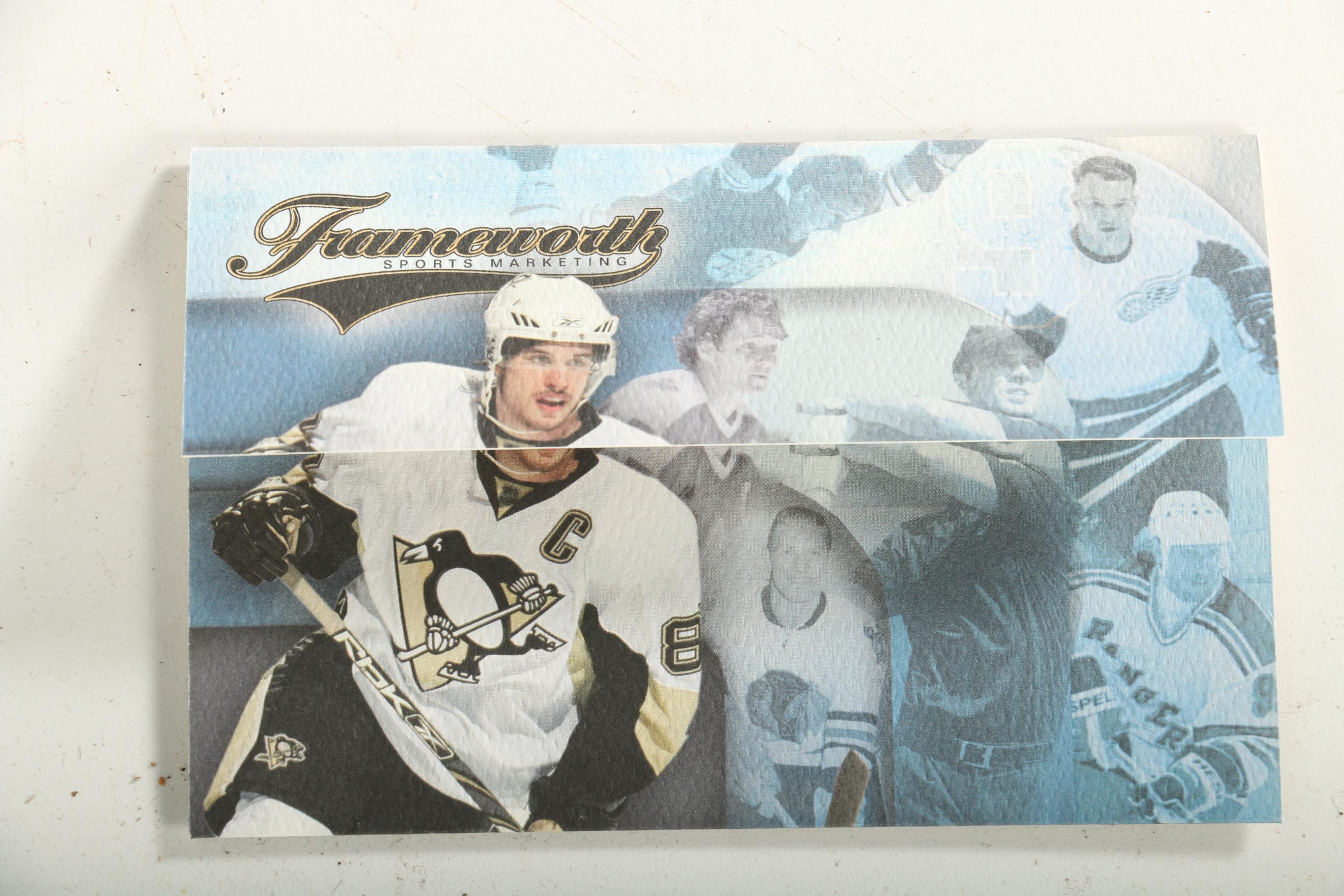 Maxime Talbot Penguins Signed Puck