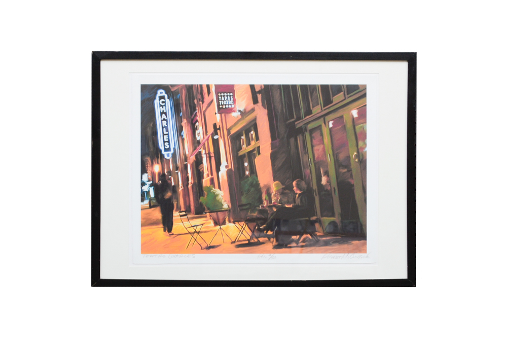Robert McClintock Limited Edition Giclée "Teatro Charles"