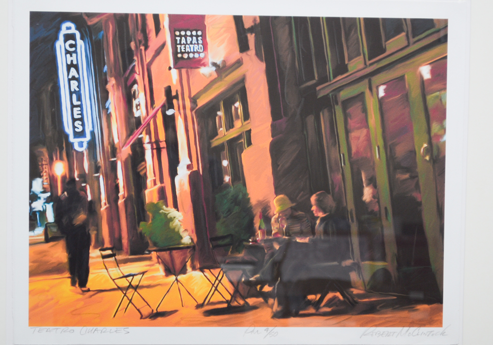 Robert McClintock Limited Edition Giclée "Teatro Charles"