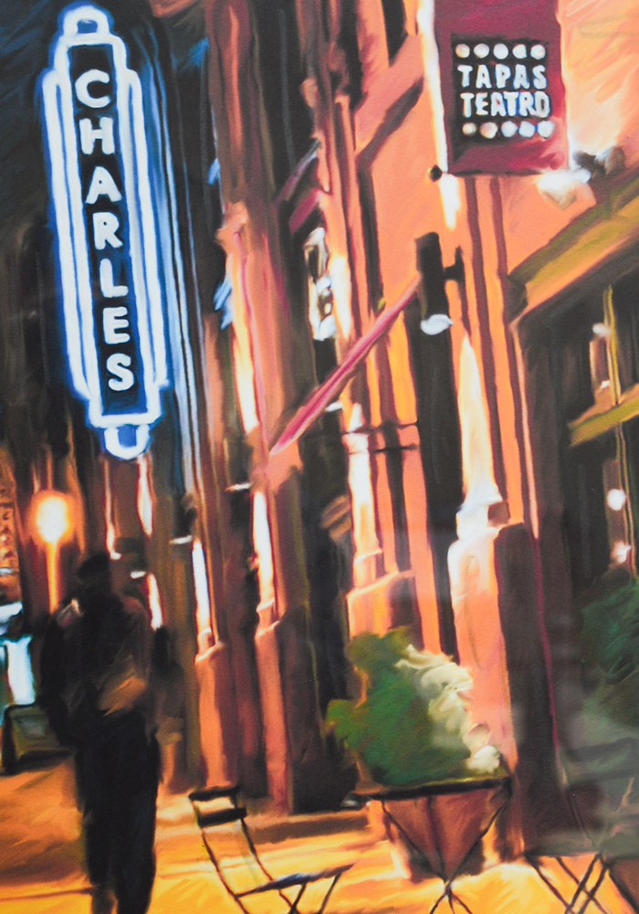 Robert McClintock Limited Edition Giclée "Teatro Charles"