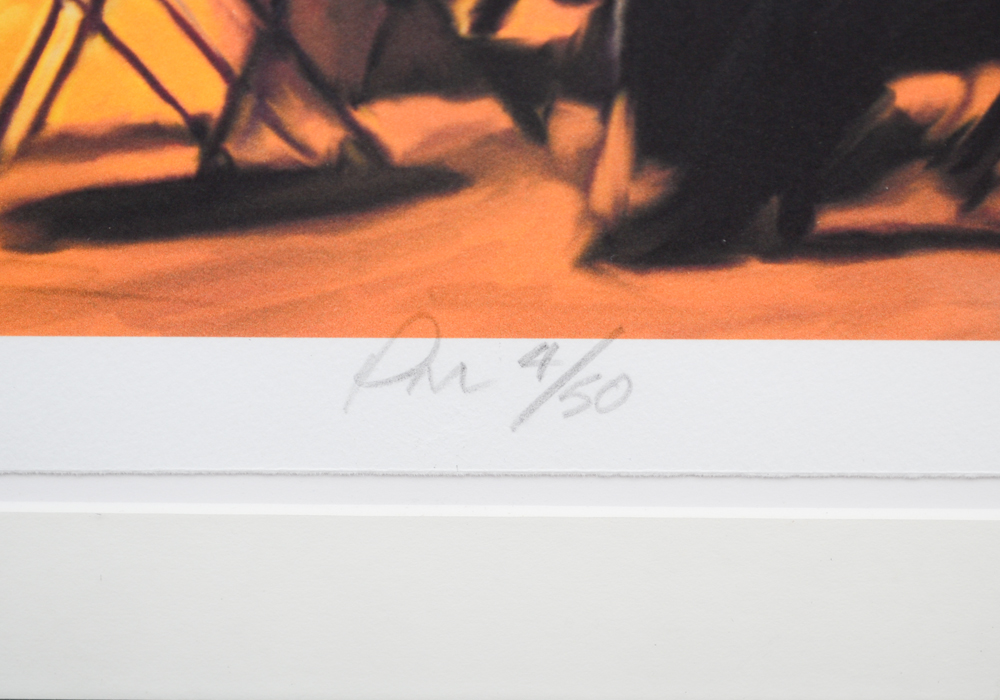 Robert McClintock Limited Edition Giclée "Teatro Charles"