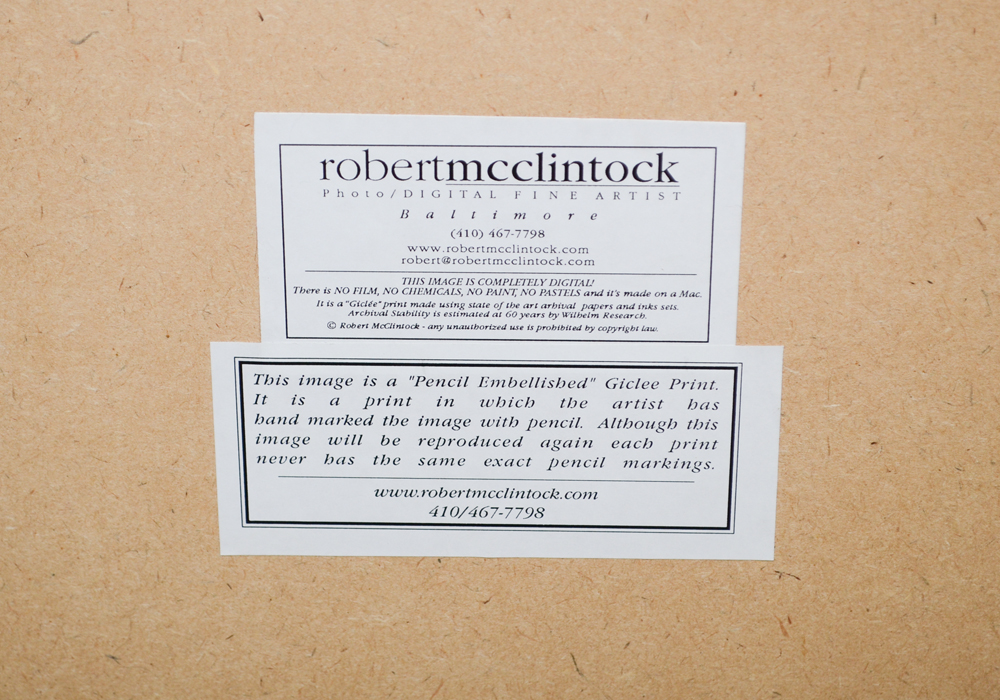 Robert McClintock Limited Edition Giclée "Teatro Charles"