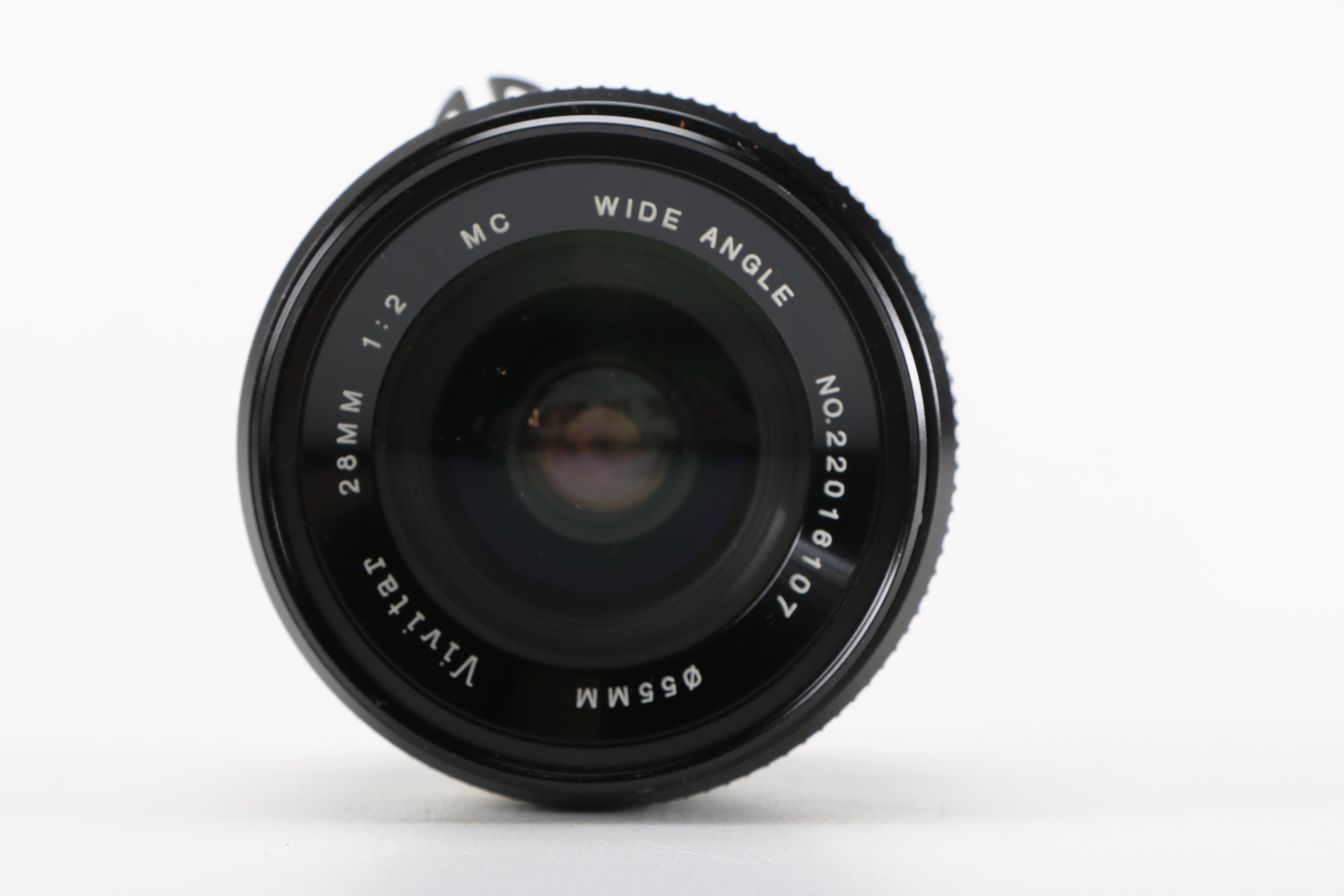 Nikon Motor Drive MD4, Lenses and Sunpak