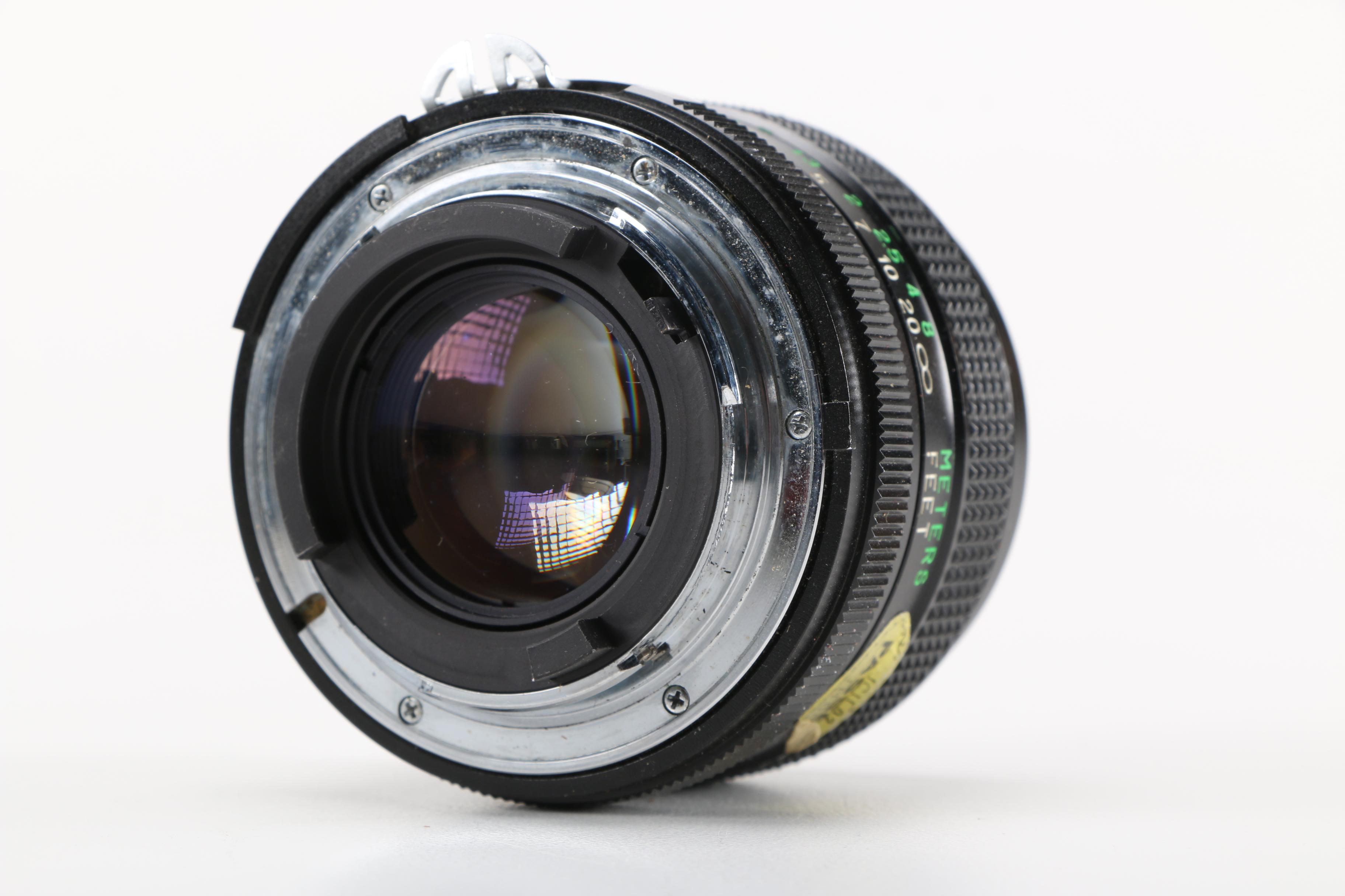 Nikon Motor Drive MD4, Lenses and Sunpak