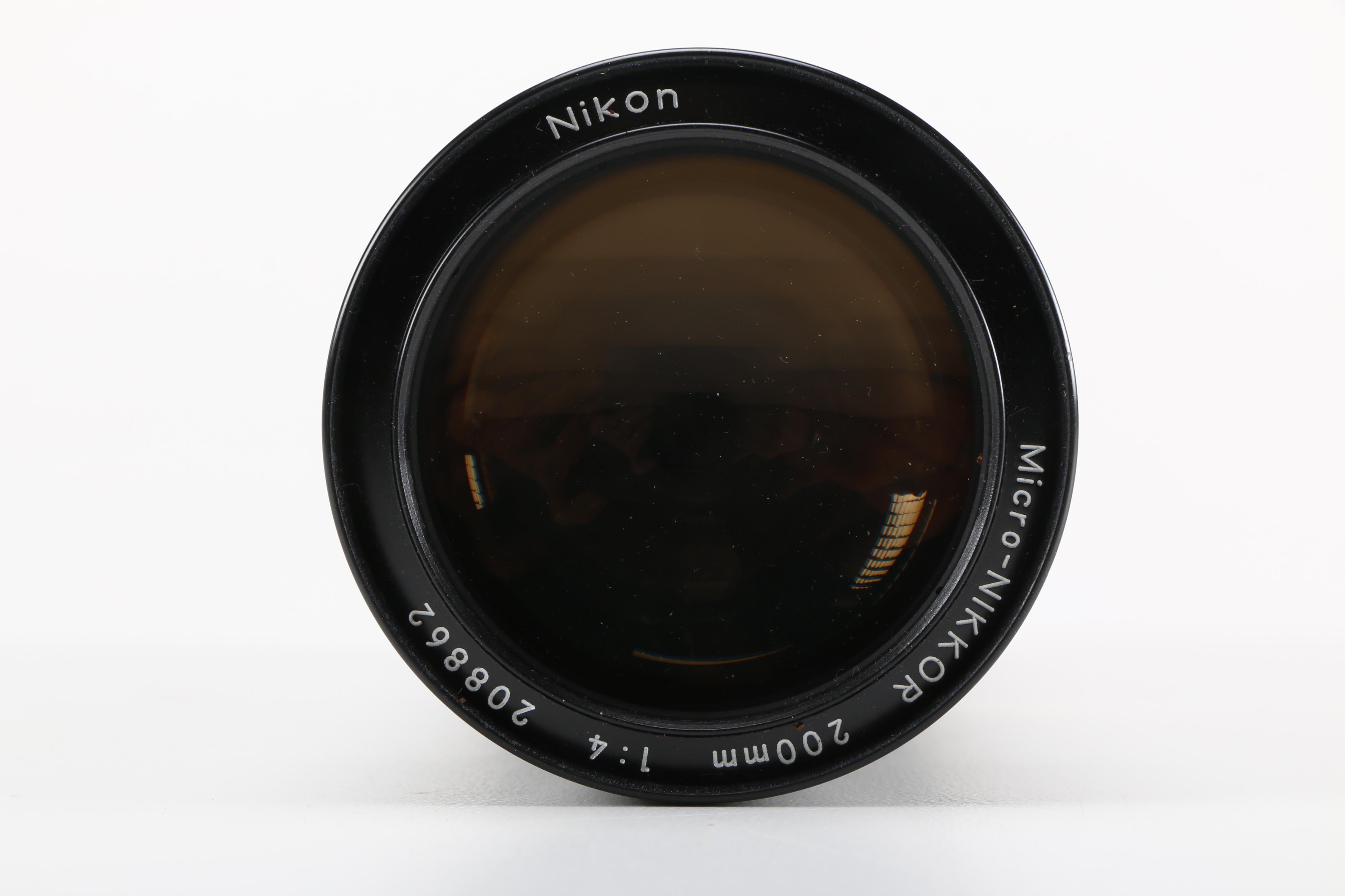 Nikon Motor Drive MD4, Lenses and Sunpak