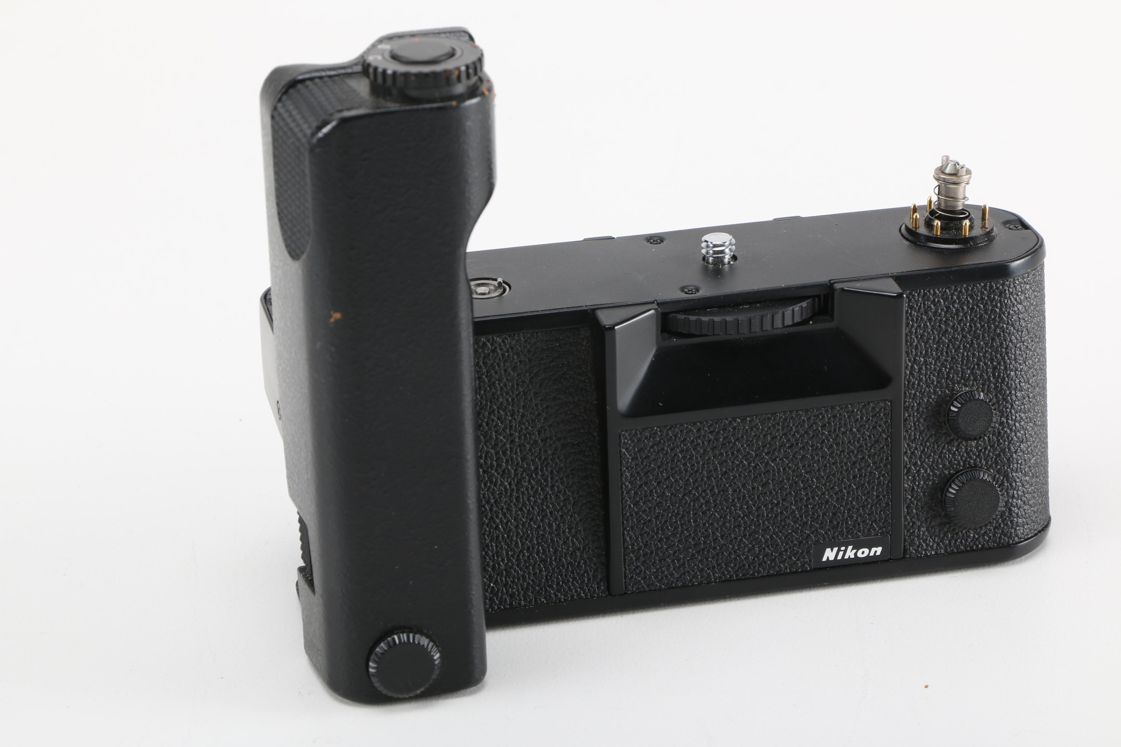 Nikon Motor Drive MD4, Lenses and Sunpak