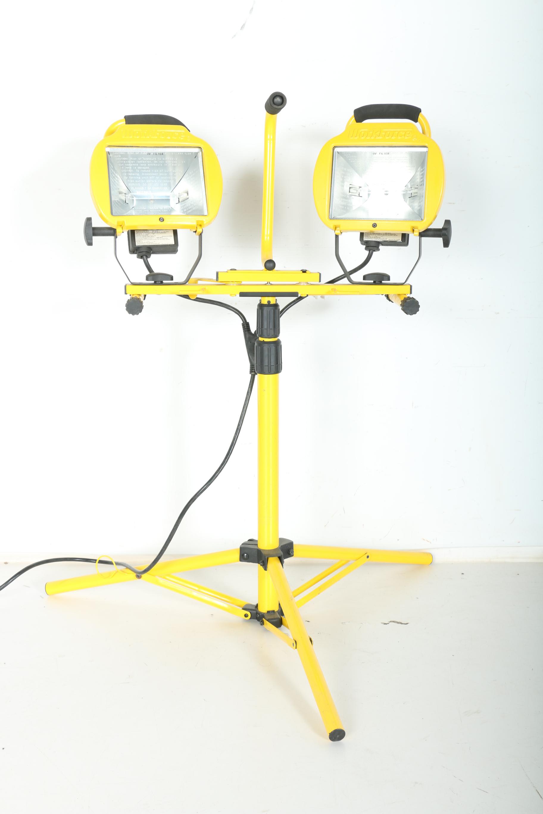 Heavy Duty Portable Halogen Work Lights